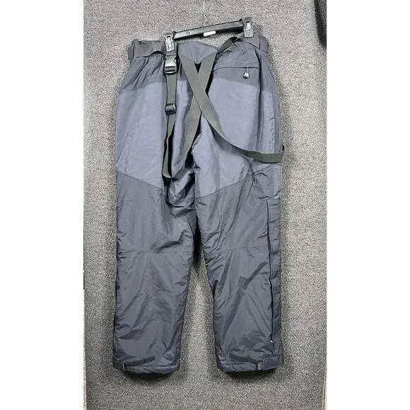 Cabela's Snow Ski Cargo Pants Mens XL Black Gray GORE-TEX Insulated Waterproof - Picture 3 of 11